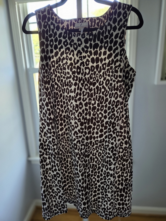 Jude Connally Dresses & Skirts - Jude Connally Black and White Leopard Print  Dress